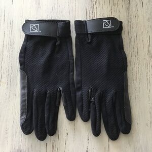 SSG 3000 Kool Flo 10 Black Unisex Hybrid Leather Riding Gloves